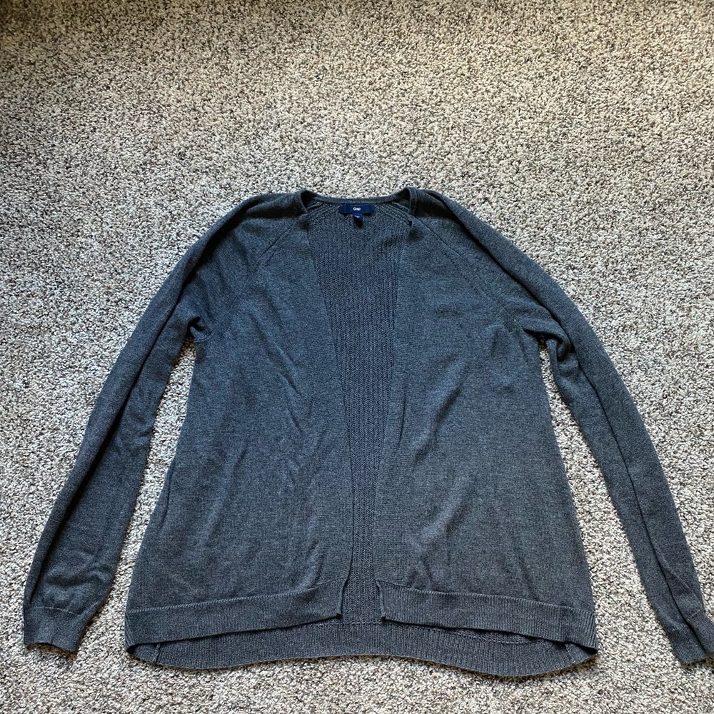 Gap gray cardigan